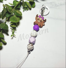 Load image into Gallery viewer, Highland Cow Purple

