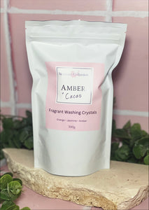 Amber & Cocao Washing Crystals 500g bag