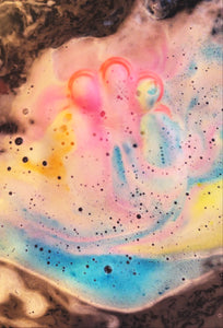 Rainbow Bath Bomb Wand