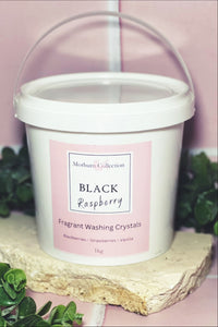 Black Raspberry Washing Crystals 1kg bucket