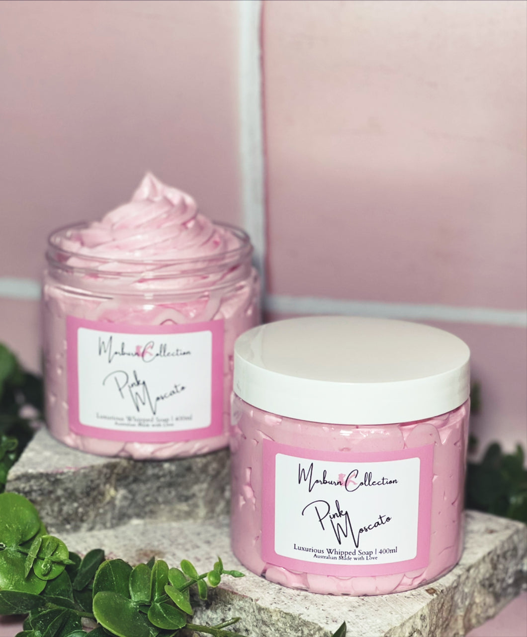 Pink Moscato Whipped Soap