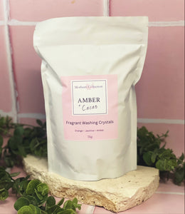 Amber & Cocao Washing Crystals 1kg refill bag