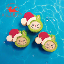 Load image into Gallery viewer, SALE.   Grinch Labu Santa Bath Bomb
