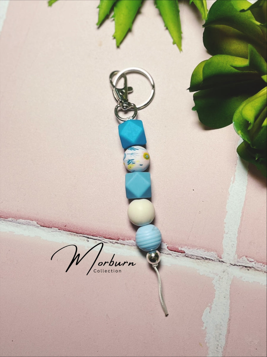 Blue key ring – Morburn Collection