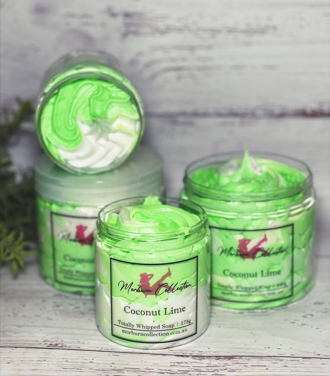 Coconut Lime Whipped Soap